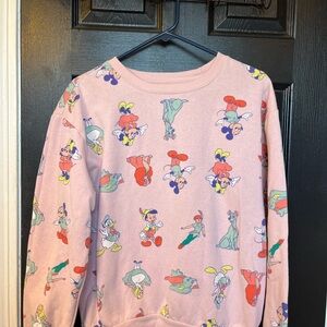 Disney 100 Anniversary Pink Sweatshirt
